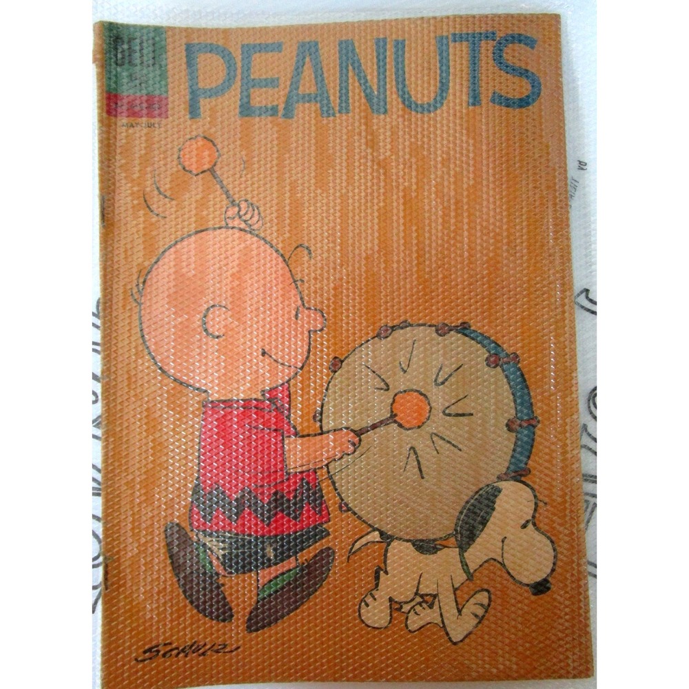 Peanuts #13 Dell Comic Book 1962 Schulz Cover Vintage Charlie Brown Snoopy